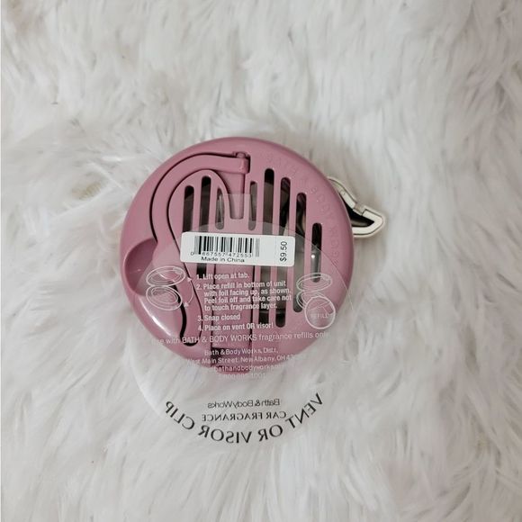 Bath Body Works Dachshund Car Fragrance Holder Scentportable Dog Vent Visor Clip - Picture 2 of 3